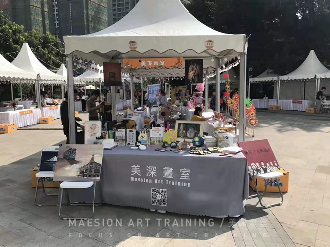 公益|美深画室《第一现场》栏目&壹深圳&星河地产龙岗区公益市集活动
