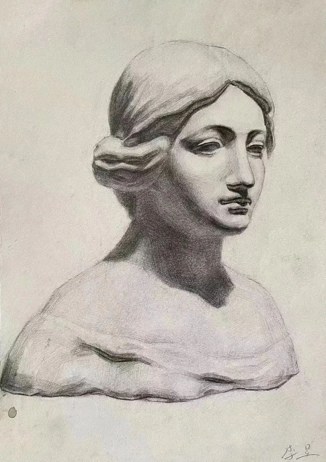 【李昱的素描习作】