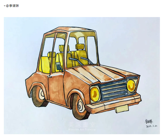 学员美术作品分享