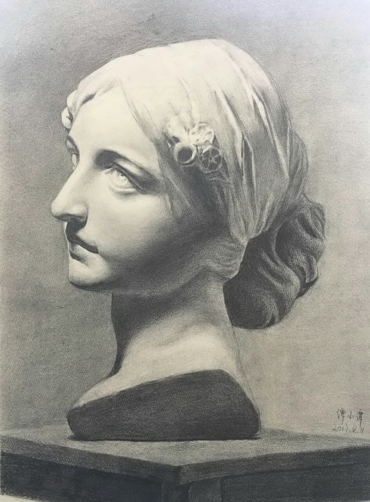 成人素描作品分享 成人素描