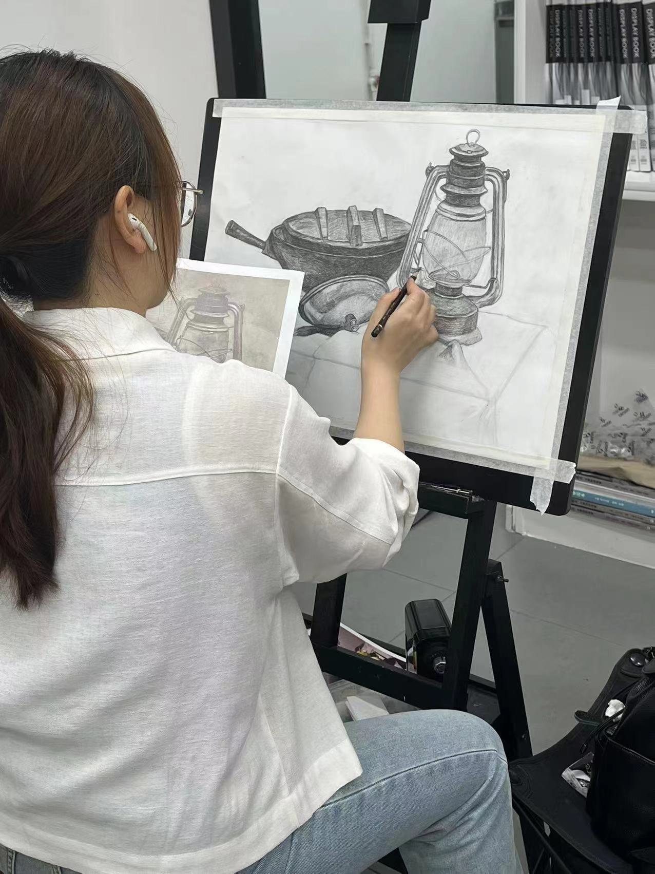 学画画