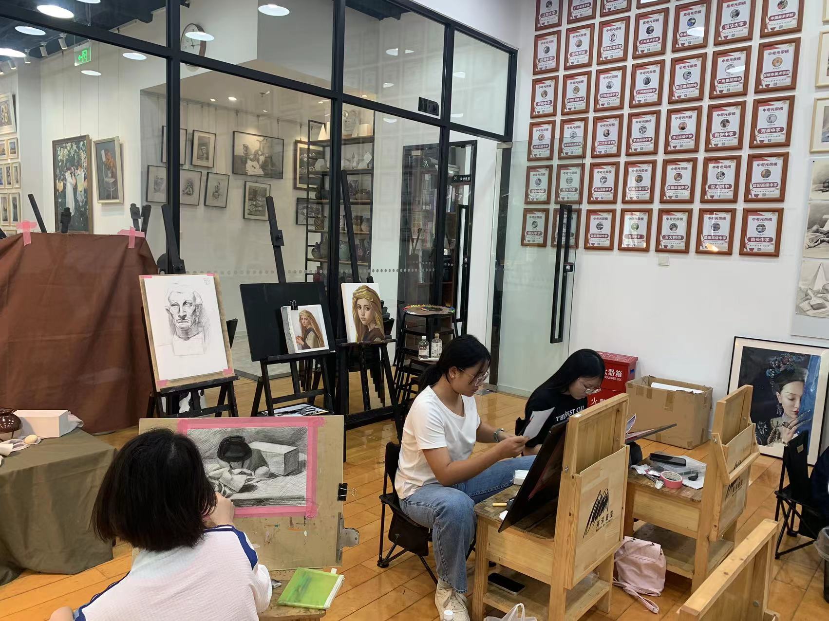 深圳美术中考机构:助力无数学子美术中考上岸,教学实力看得见 画室