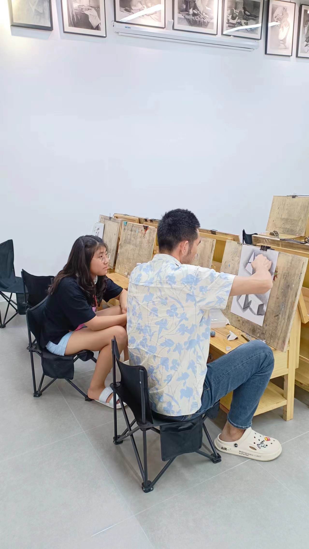 以笔为剑战中考,南联中考培训画室赋能艺术成长 高考美术培训