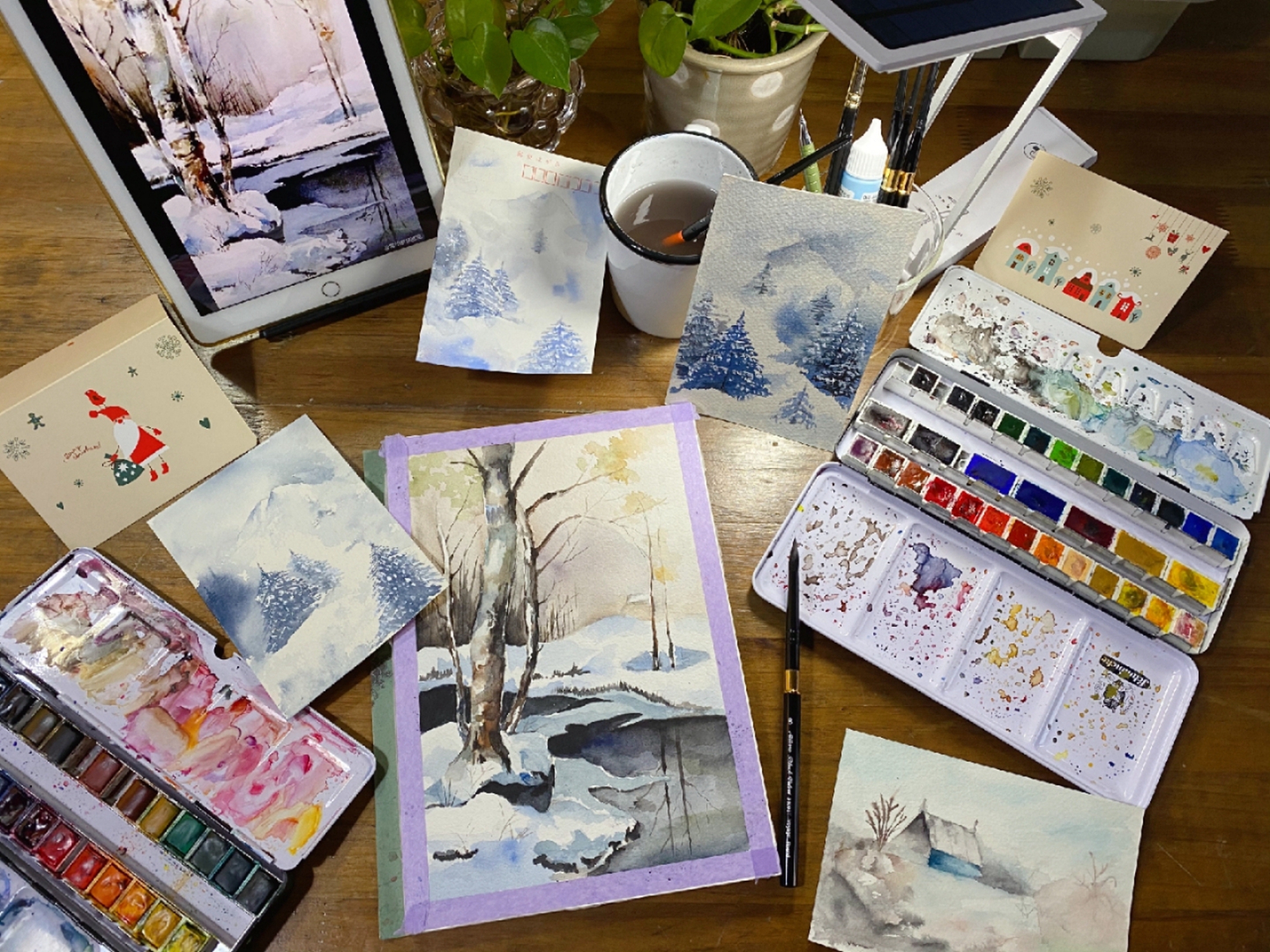 莲花西成人美术