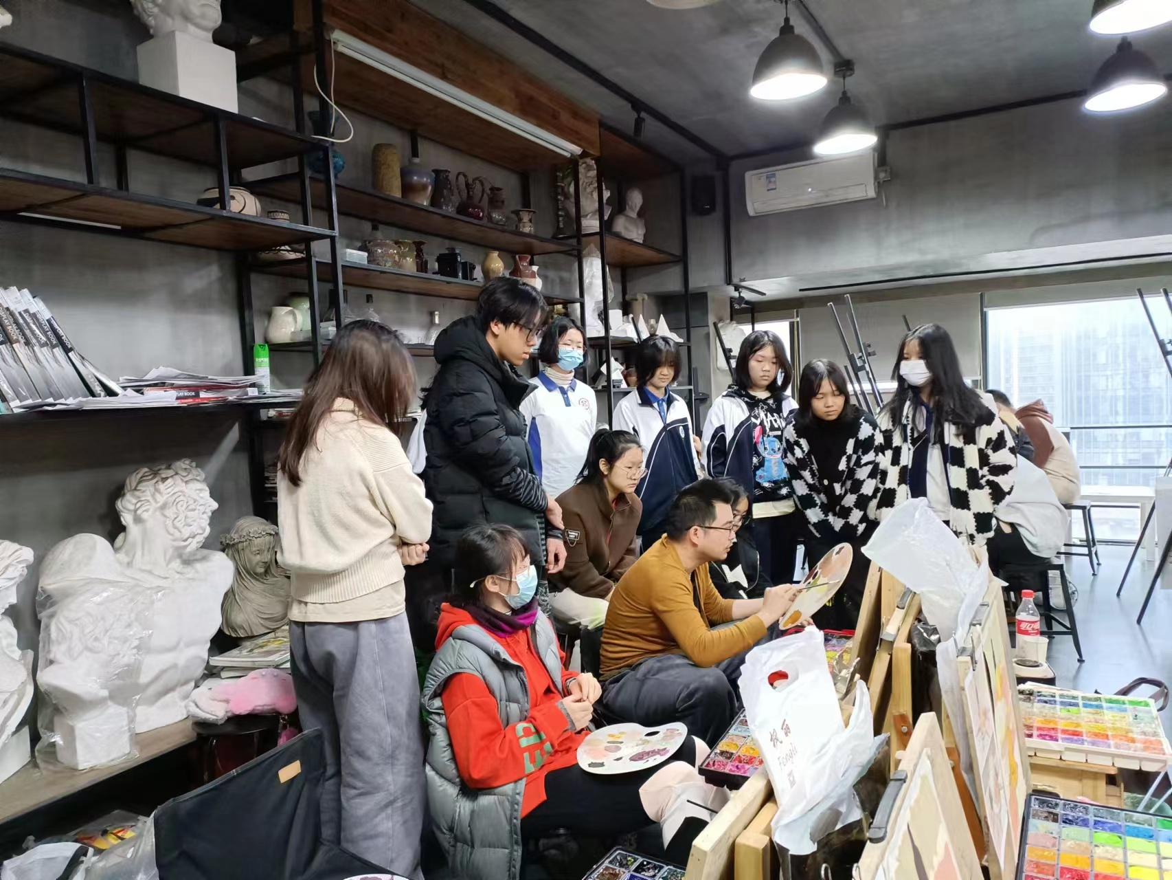 广东中职美术B证培训哪家强?深圳家长都在看美深画室 广东中职美术B证