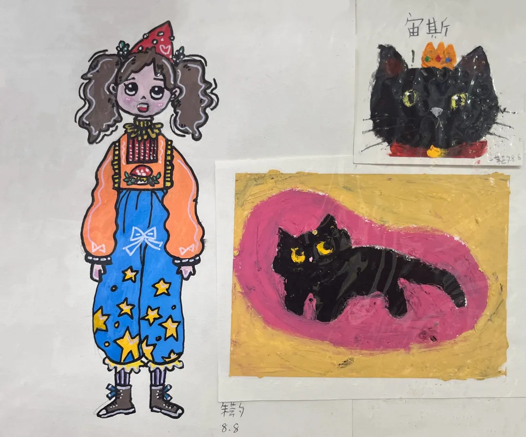 学画画