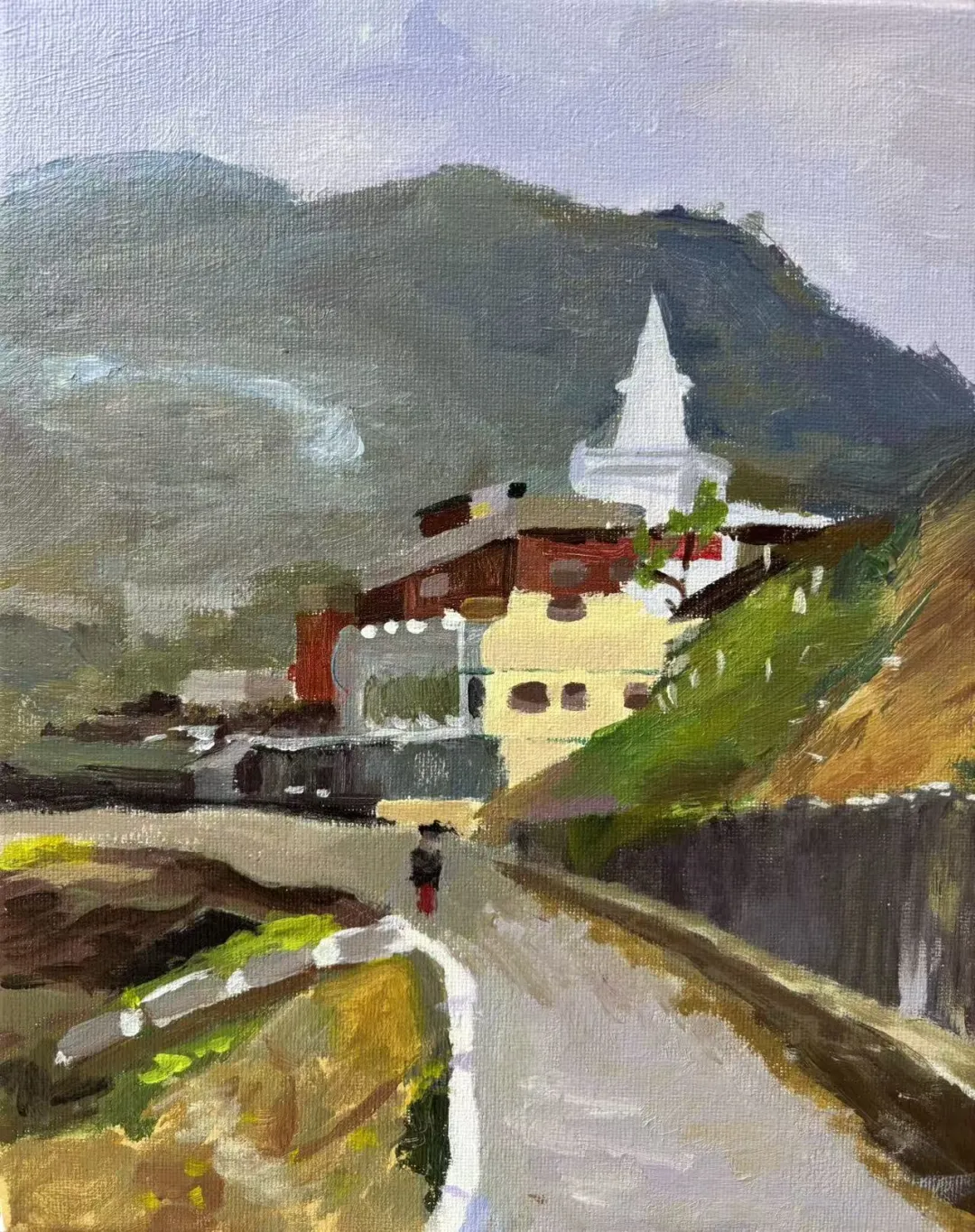 学画画