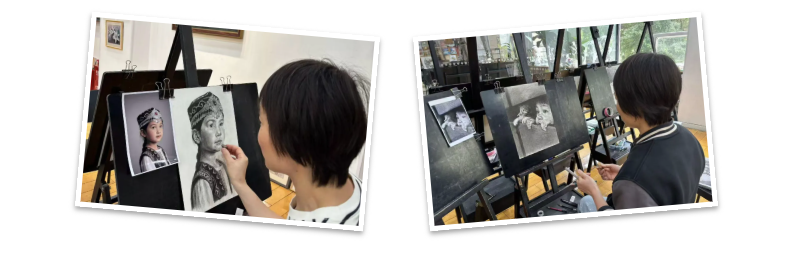 学画画