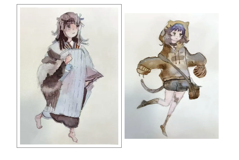 学画画