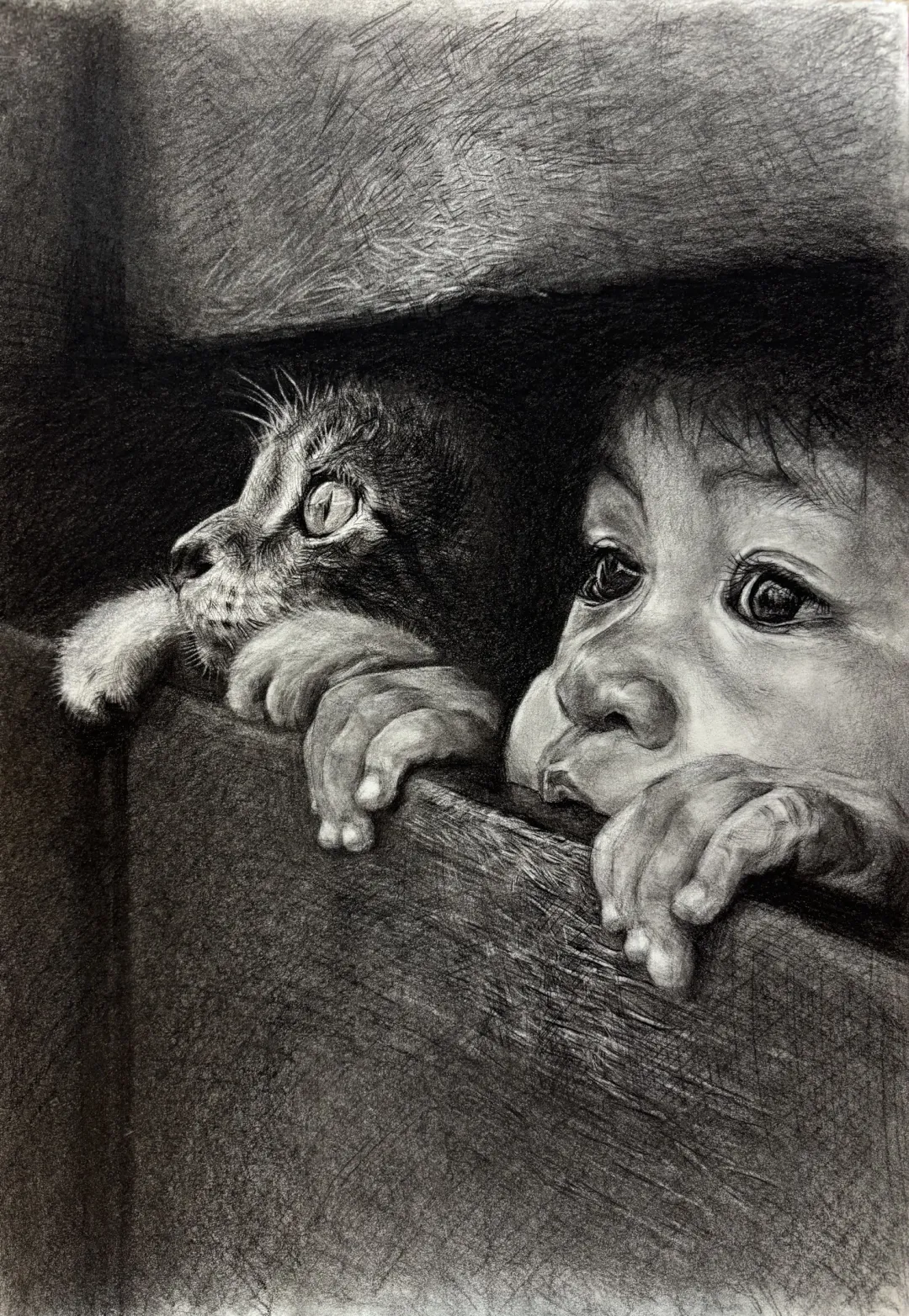 学画画