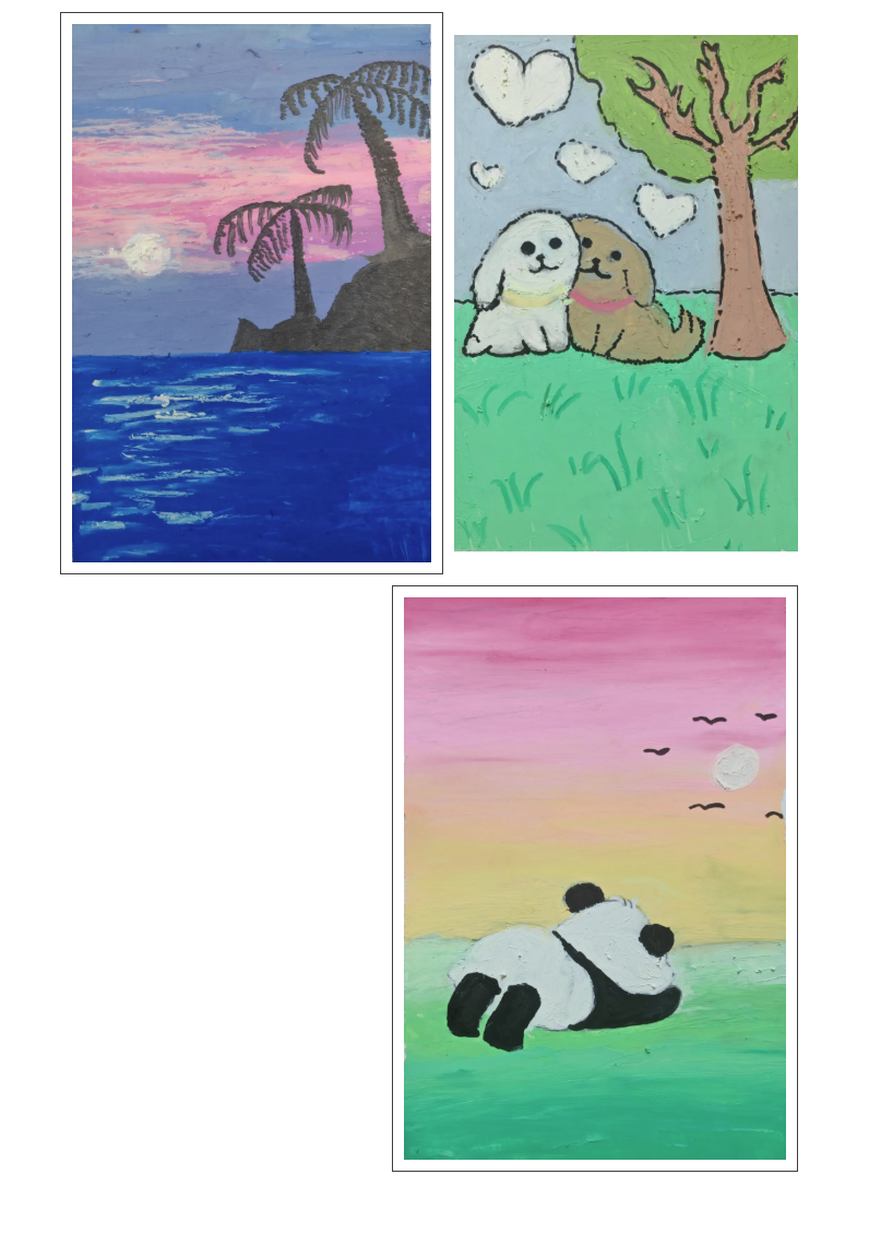 学画画