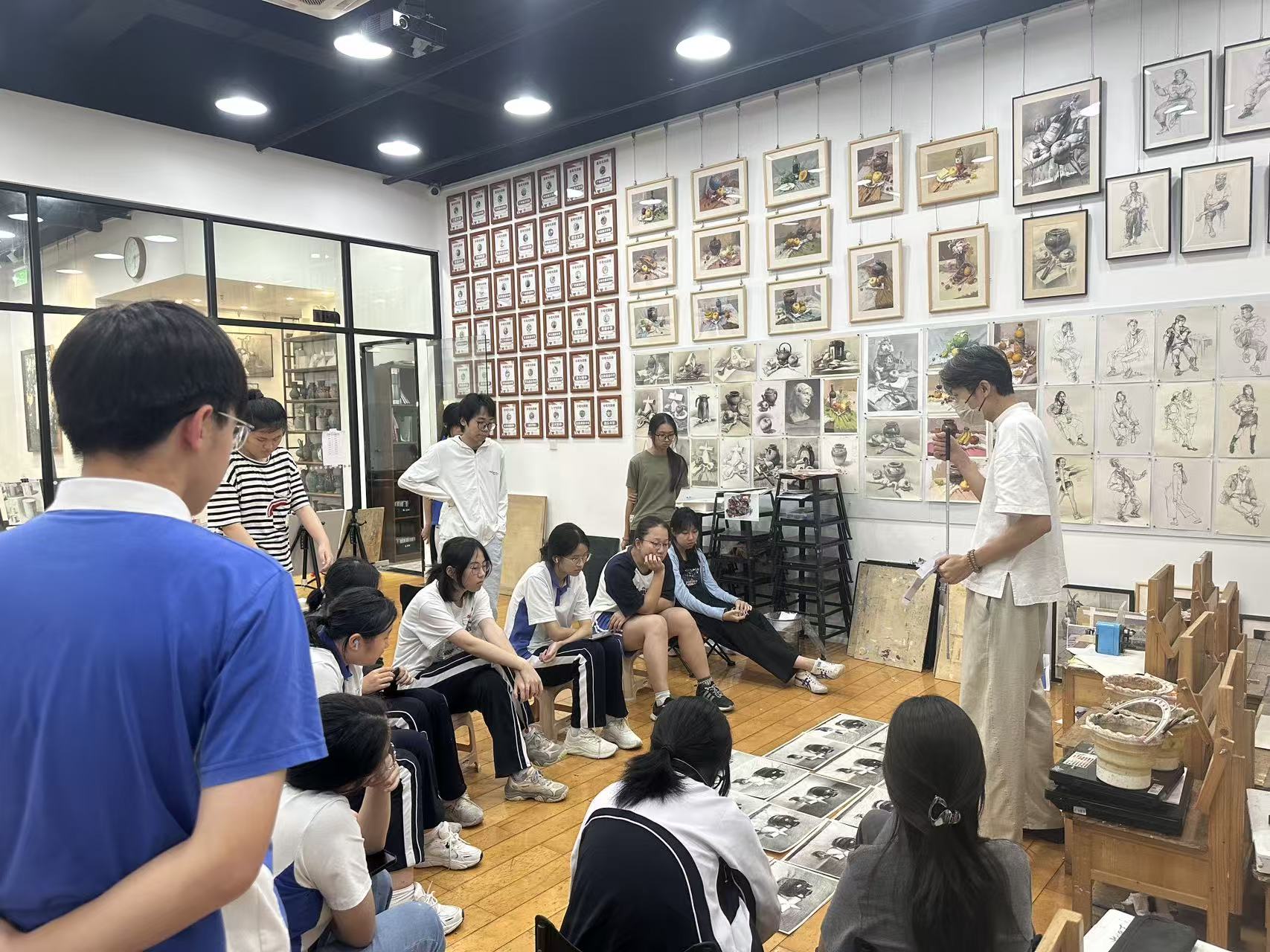 车公庙中考美术画室