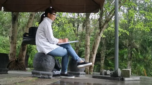 甘坑写生归来丨流淌的春光 美深画室