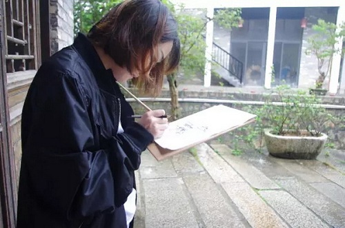 甘坑写生归来丨流淌的春光 美深画室