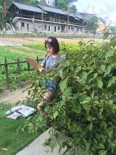 甘坑写生归来丨流淌的春光 美深画室