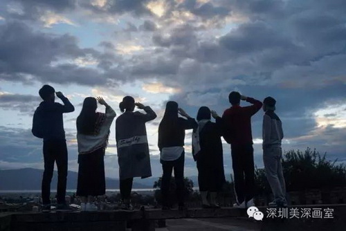 云南写生第2站丨告别大理的星辰和大海 美深画室