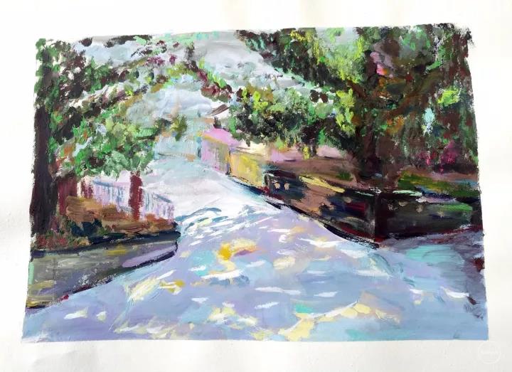 大鹏所城写生回顾丨秋日古城,提笔作画,有你便是晴天 深圳美深画室