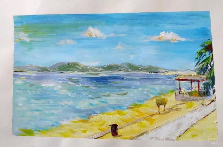 大鹏所城写生回顾丨秋日古城,提笔作画,有你便是晴天 深圳美深画室