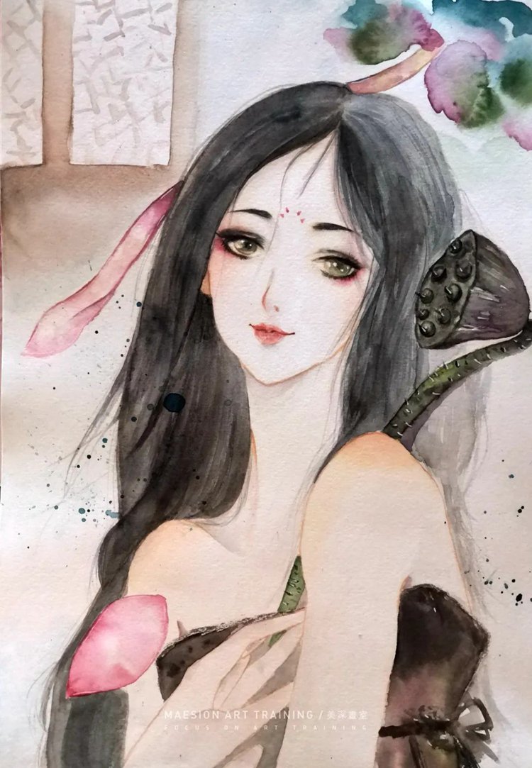 深圳学水彩